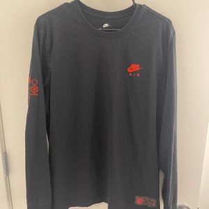 Nike Air Max Logo Long Sleeve T Shirt